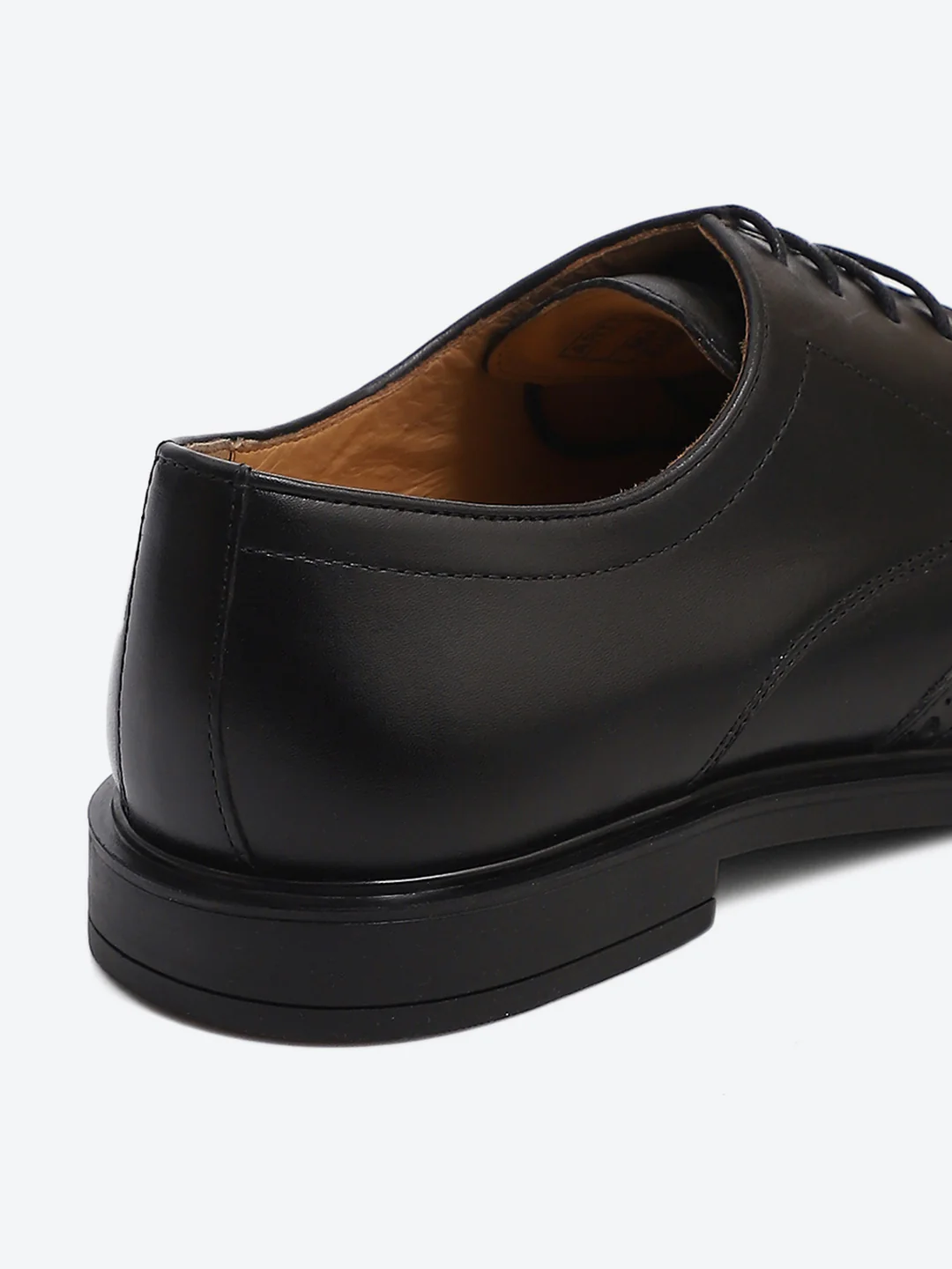 Monte Carlo Black Formal Brogue Lace Up Shoes for Men - Image 9