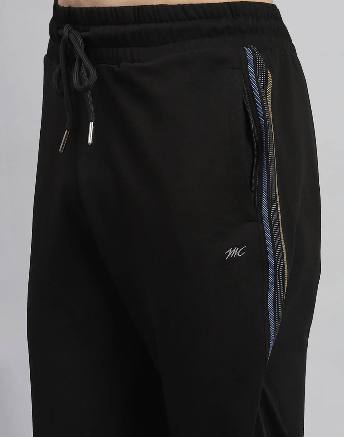 Men Black Solid  Half Sleeve Lower Set - Image 9
