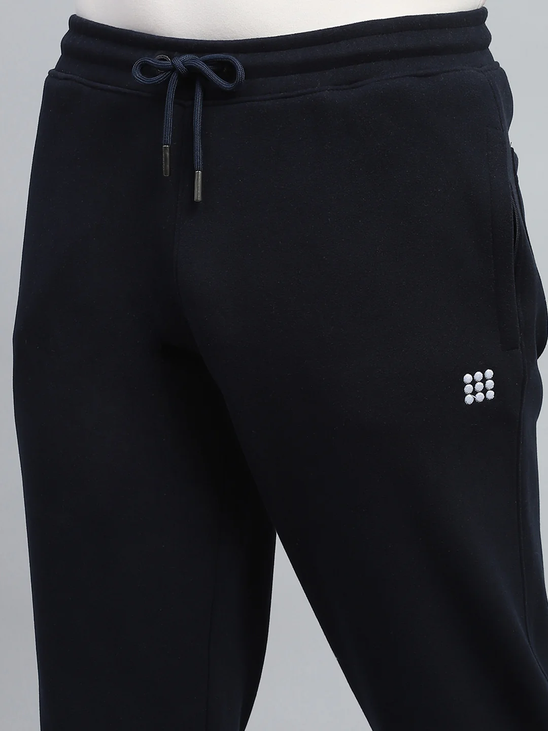 Rock.it Men Black Solid Regular Fit Lower - Image 6