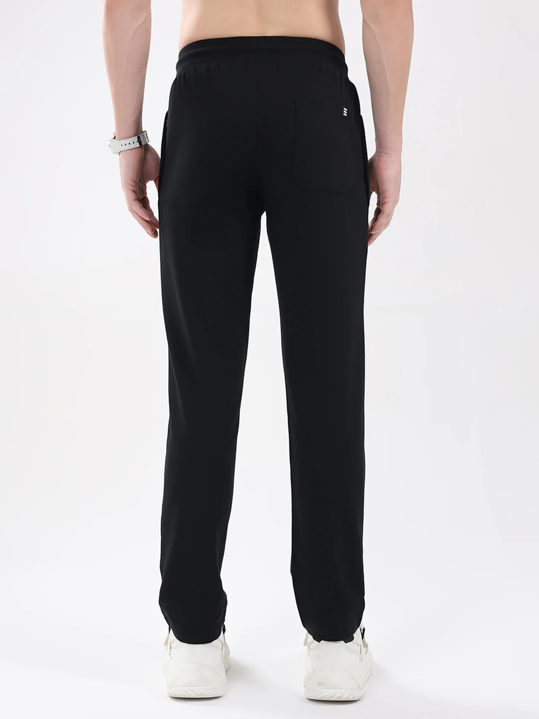 Rock.it Men Black Solid Regular Fit Winter Lower - Image 5