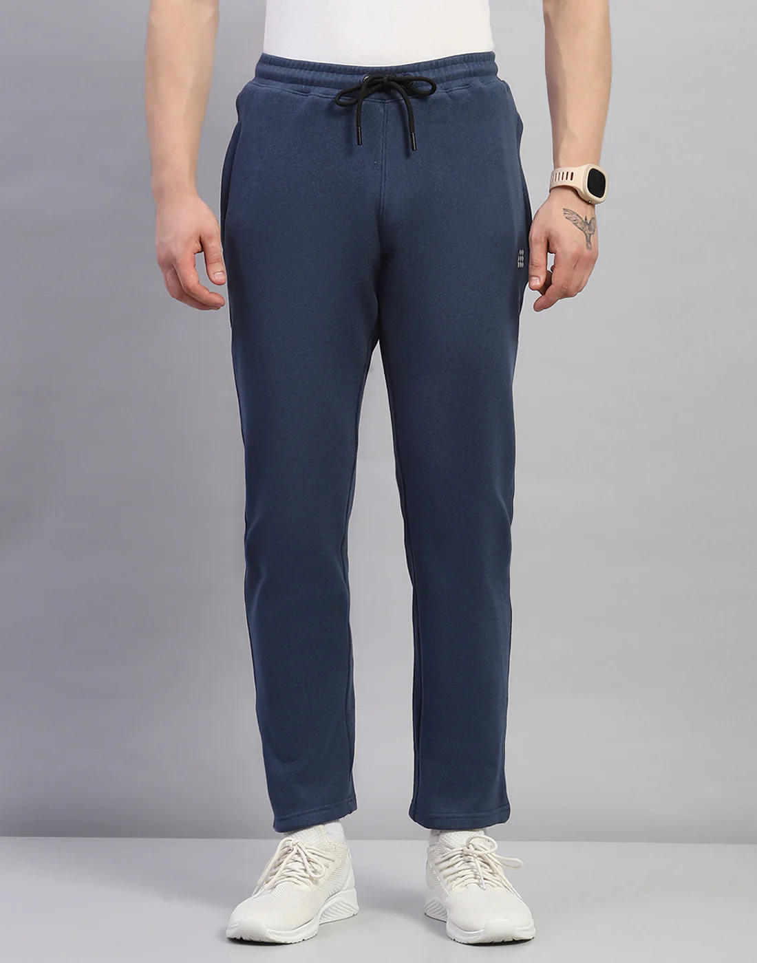 Rock.it Men Blue Printed Regular Fit Winter Lower - Image 2