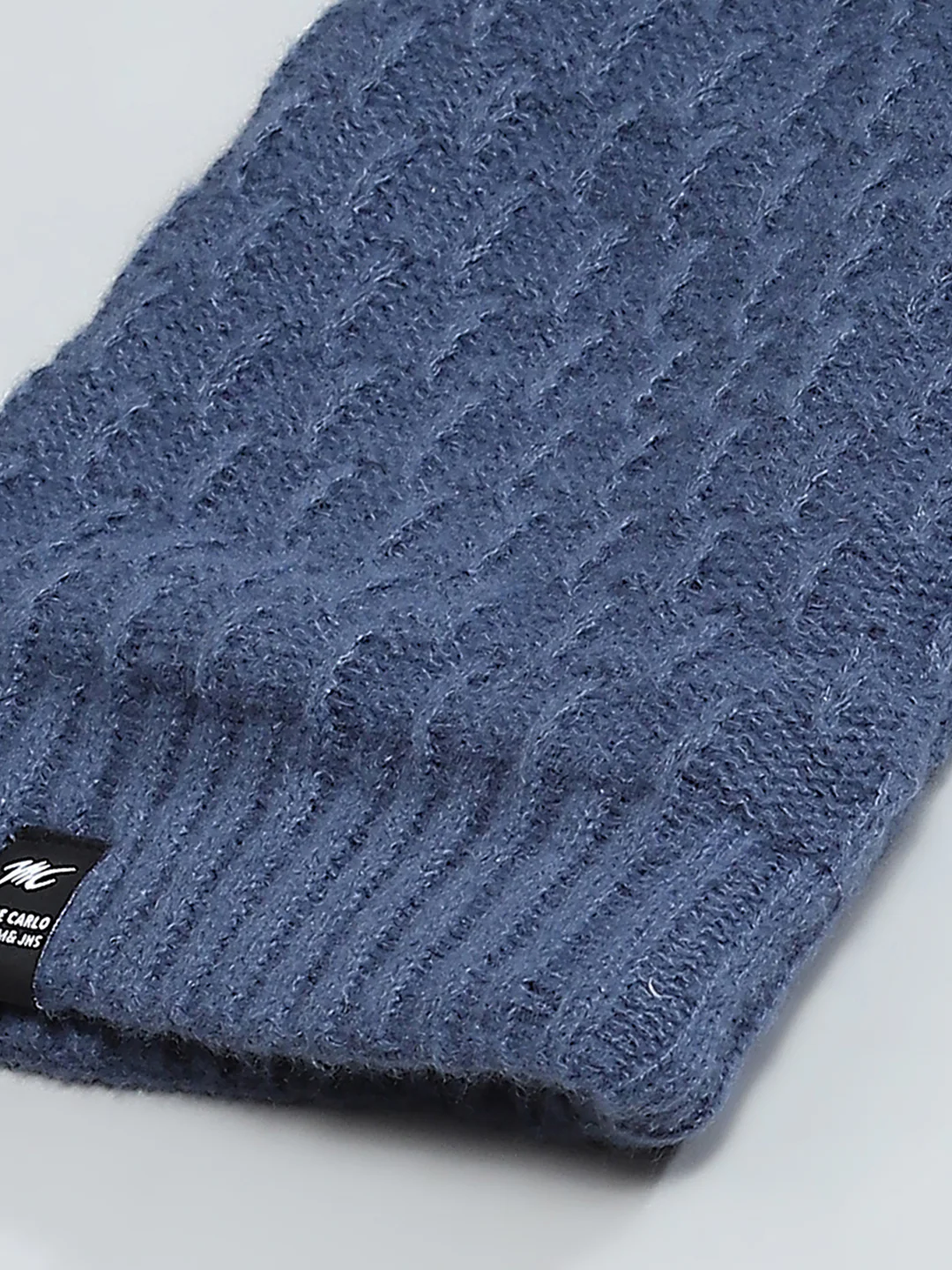 Men Blue Solid Cap - Image 7