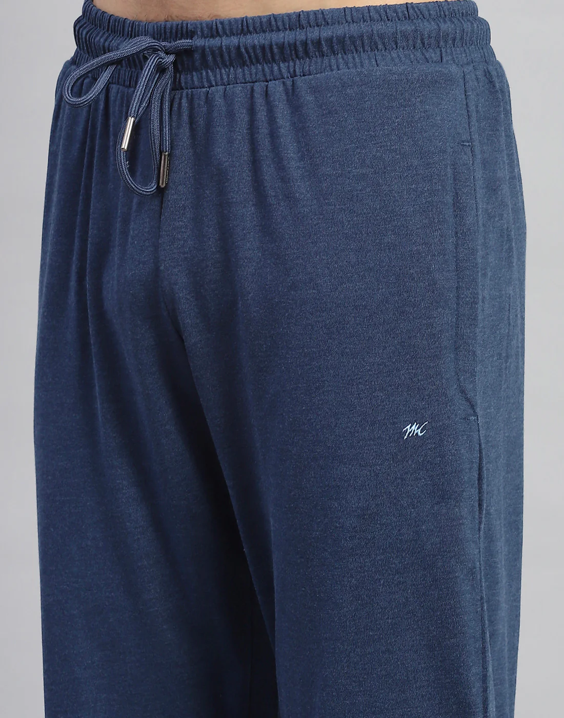 Men Blue Solid  Half Sleeve Lower Set - Image 8