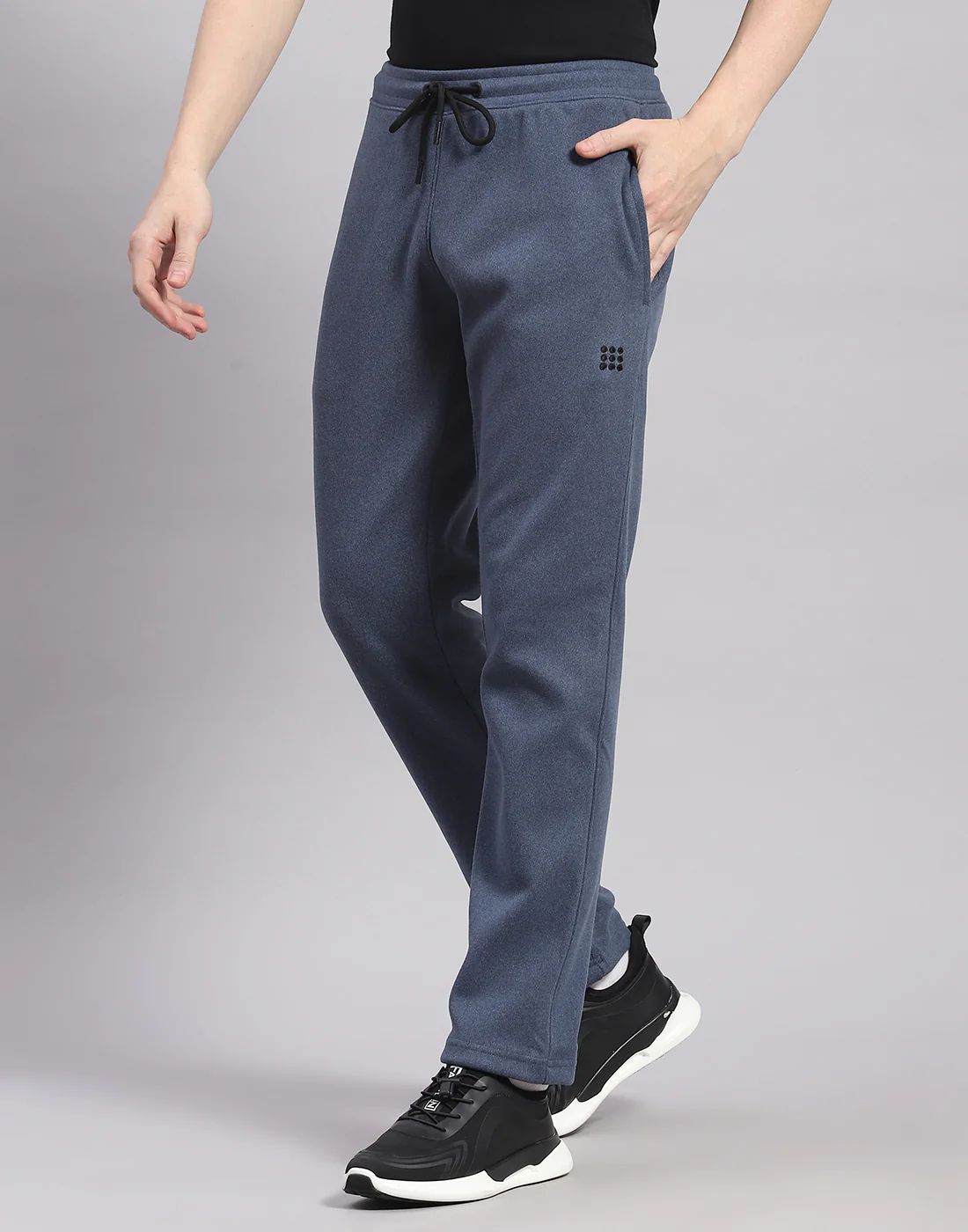 Rock.it Men Blue Solid Regular Fit Lower - Image 3