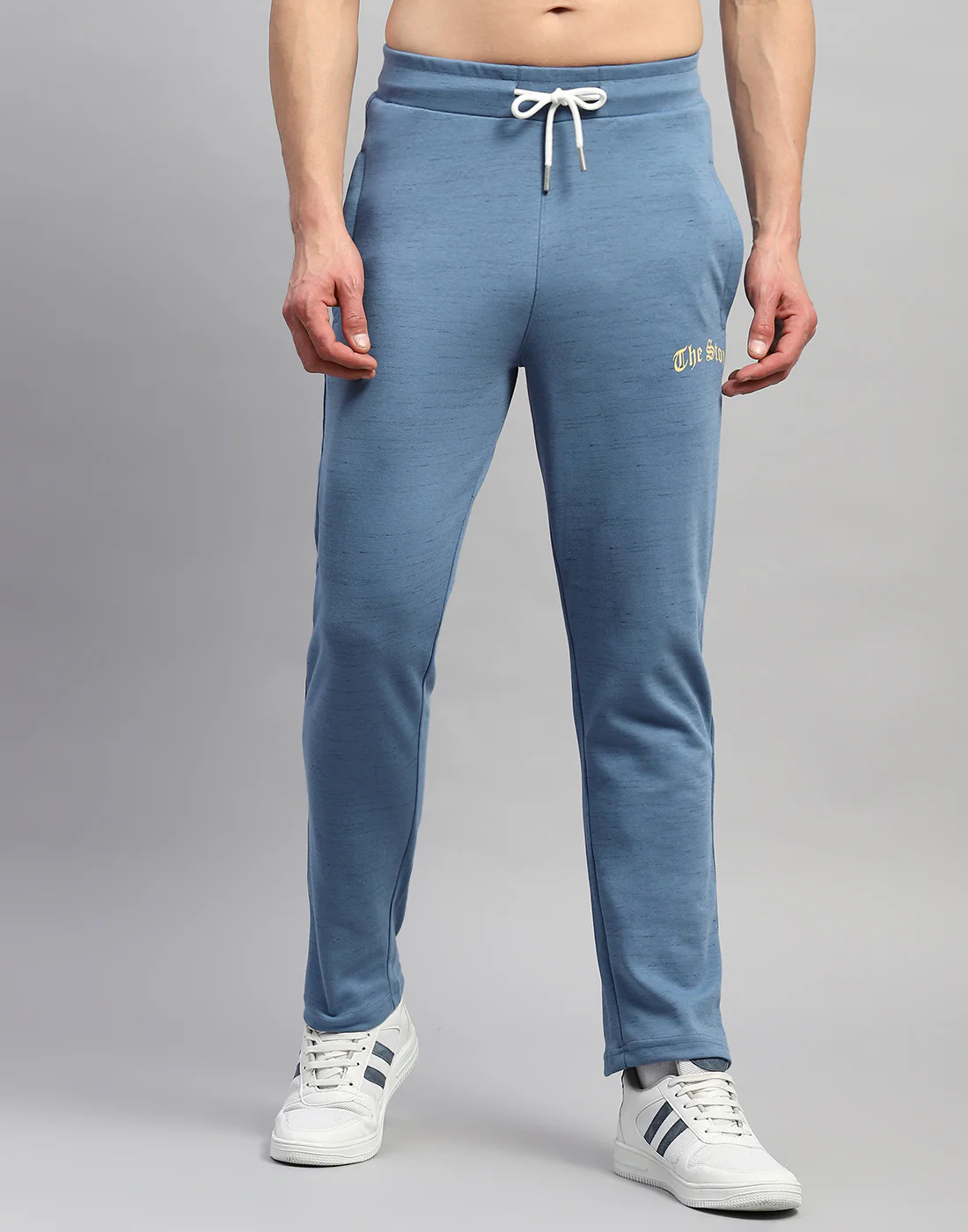 Rock.it Men Blue Solid Round Neck Half Sleeve Lower Set - Image 7