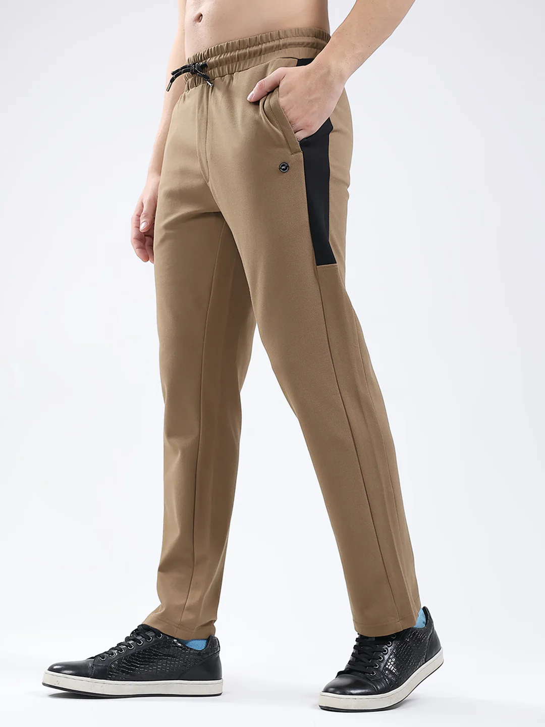 Men Brown Solid Regular Fit Winter Lower - Image 4