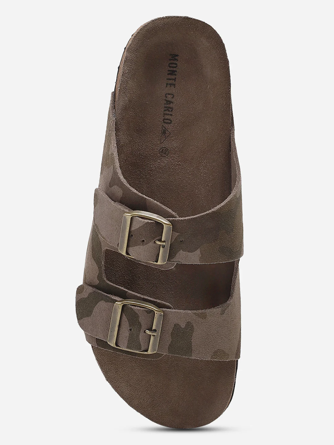 Men Camouflage Leather Comfort Casual Slippers - Image 6