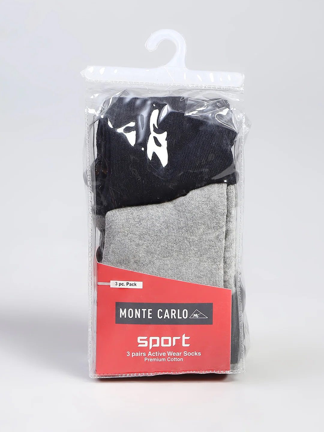 Men Cotton Blend Solid Calf Length Socks (Pack of 3) - Image 14