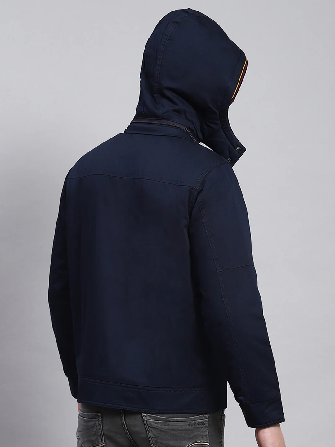 Men Denim Plain Jacket - Image 6