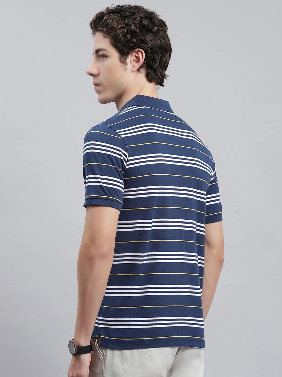Men Denim Printed T-Shirt - Image 5