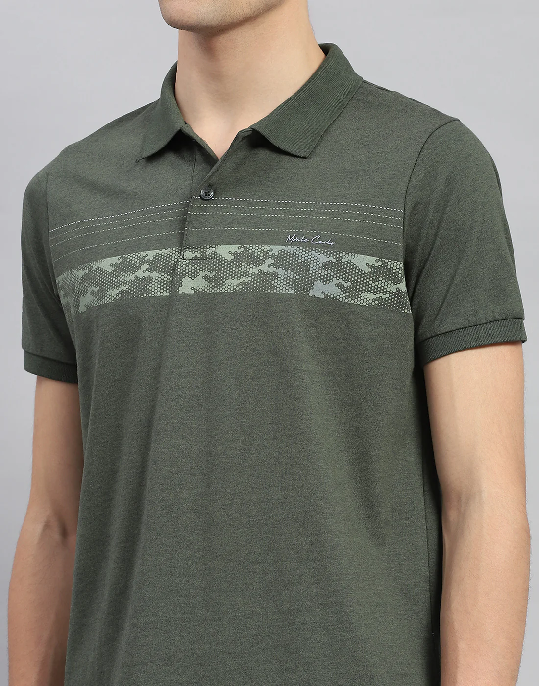 Men Green Solid  Half Sleeve Lower Set - Image 7