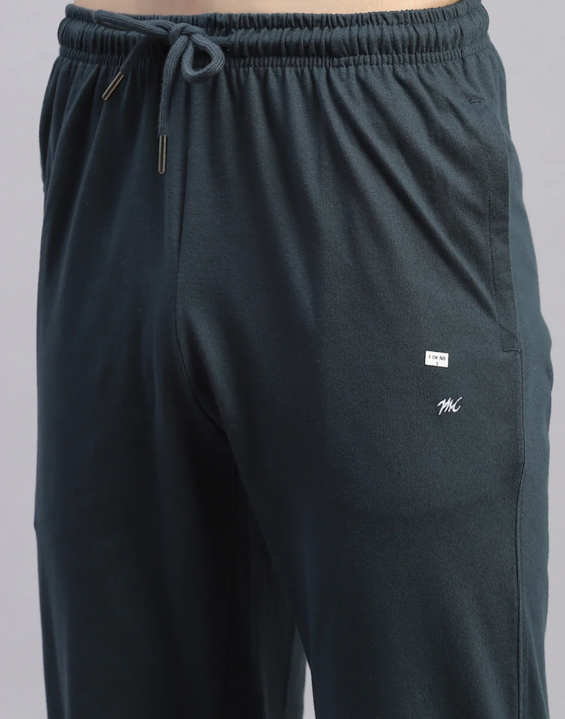 Men Green Solid Polo Collar Half Sleeve Lower Set - Image 8