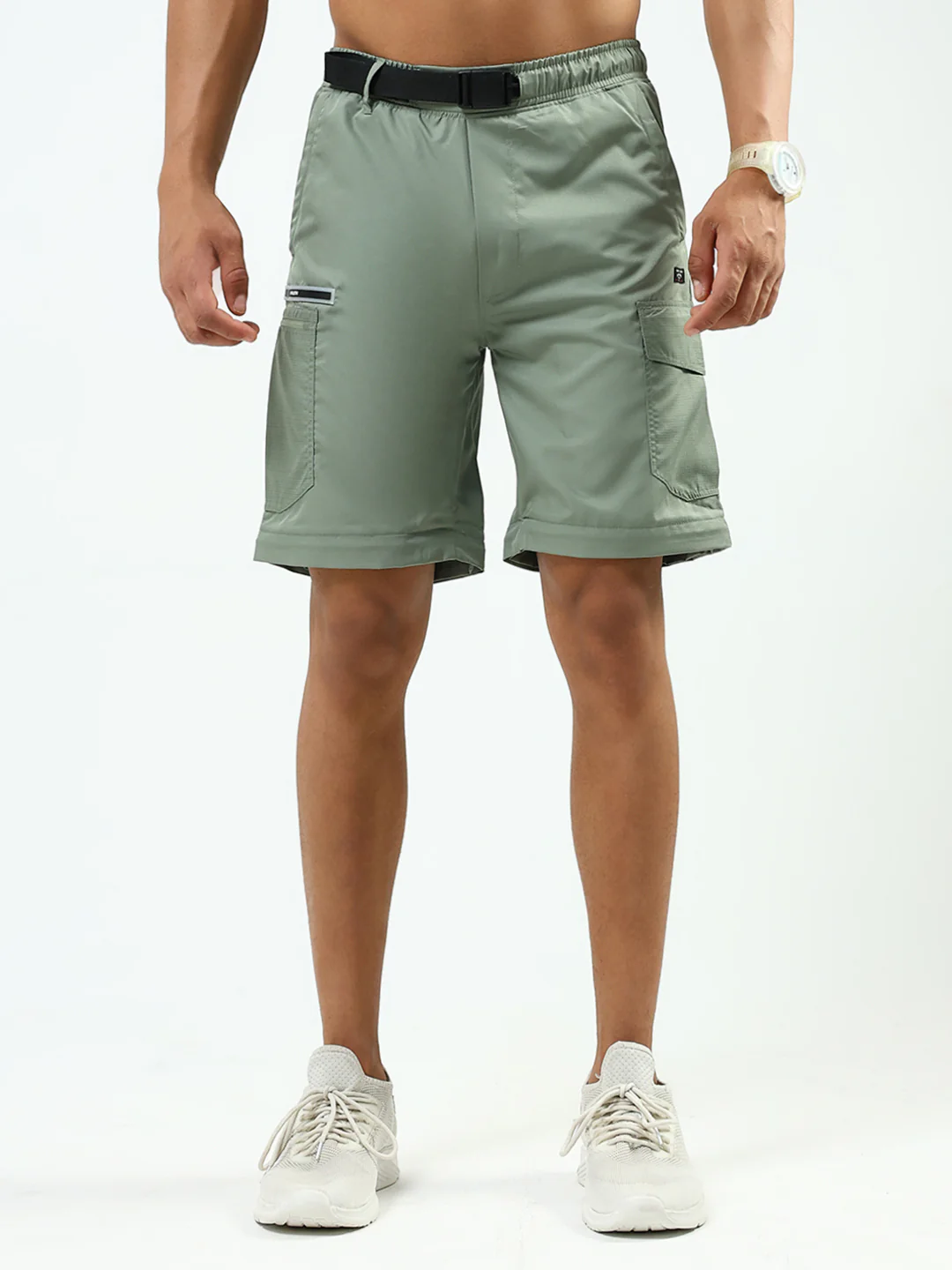Men Green Solid Regular Fit Lower - Image 6