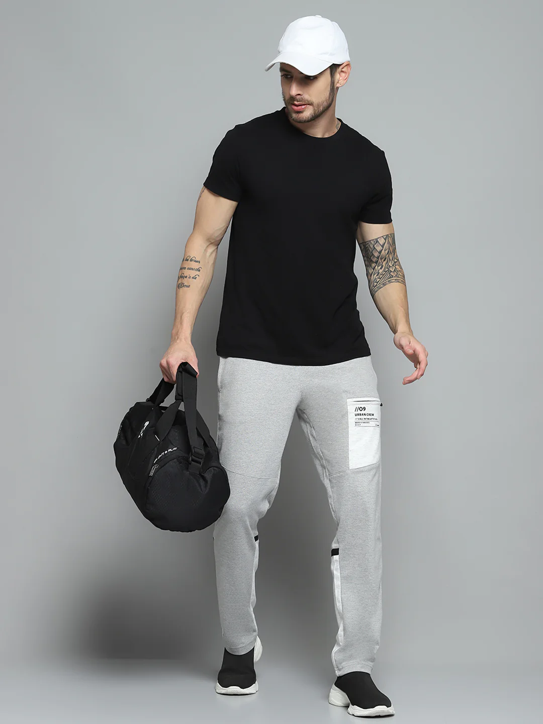 Rock.it Men Grey Printed Lower - Image 2