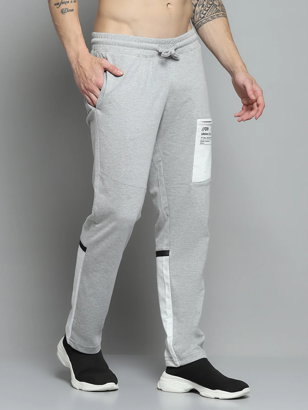 Rock.it Men Grey Printed Lower - Image 4