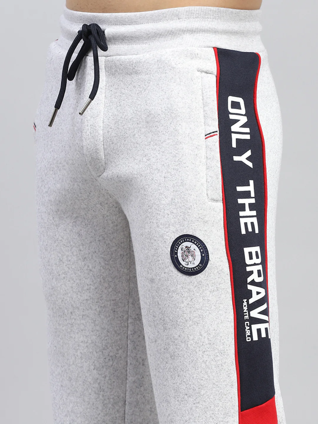Men Grey Printed Regular Fit Lower - Image 6