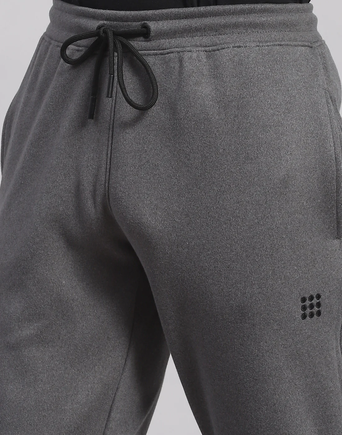 Rock.it Men Grey Solid Regular Fit Lower - Image 6