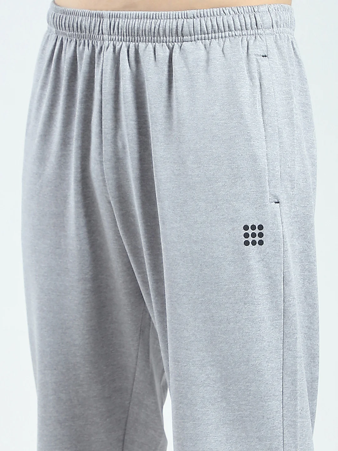Rock.it Men Grey Solid Regular Fit Lower - Image 6
