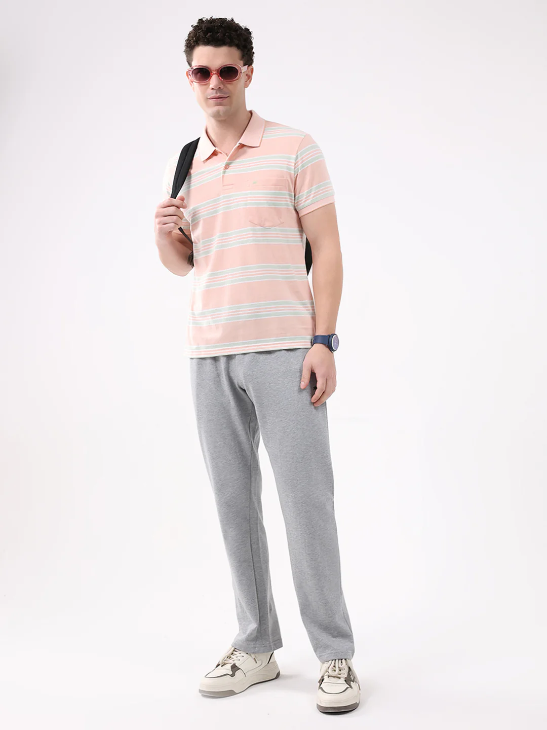 Men Grey Solid Regular Fit Winter Lower - Image 2