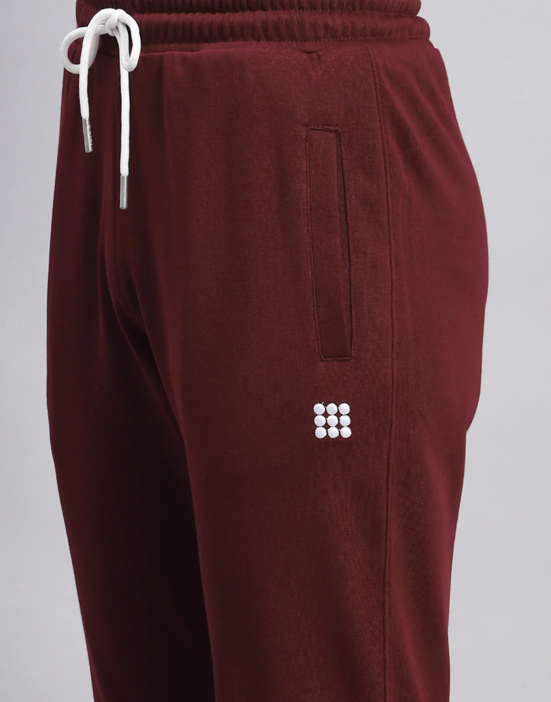 Rock.it Men Maroon Solid Regular Fit Lower - Image 6