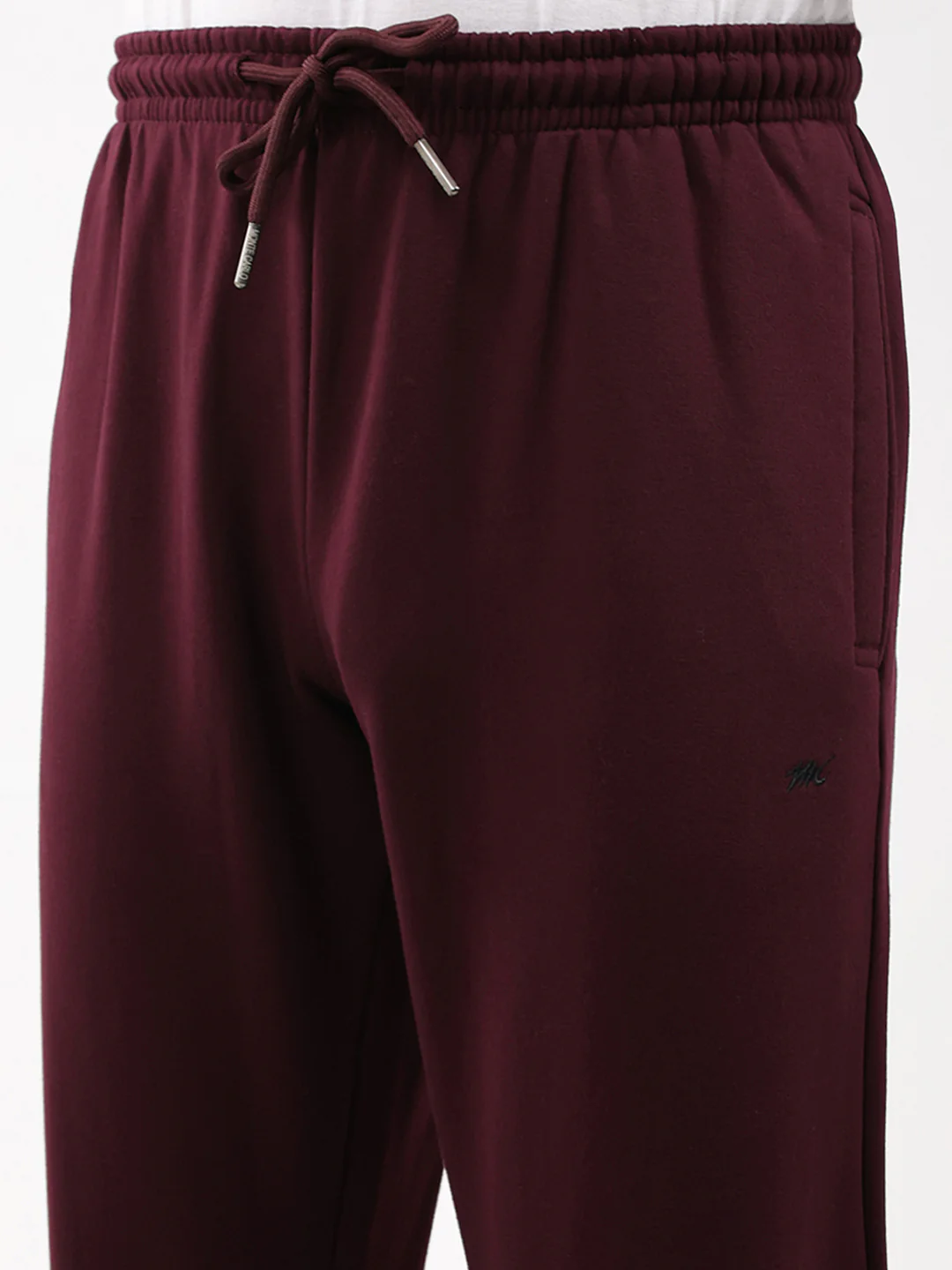 Men Maroon Solid Regular Fit Winter Lower - Image 7