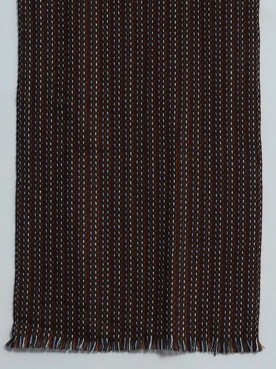 Men Multicolor Self Design Muffler - Image 7
