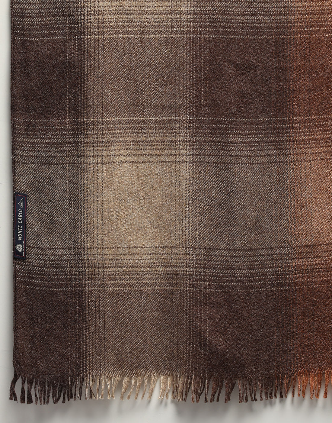 Men Multicolor Self Design Wool Muffler - Image 7