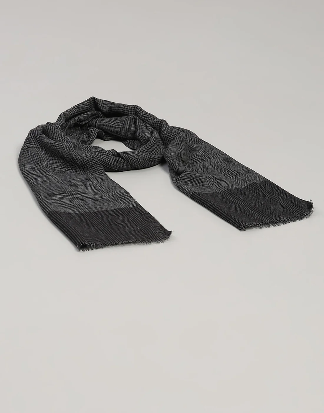 Men Multicolor Self Design Wool Muffler - Image 7