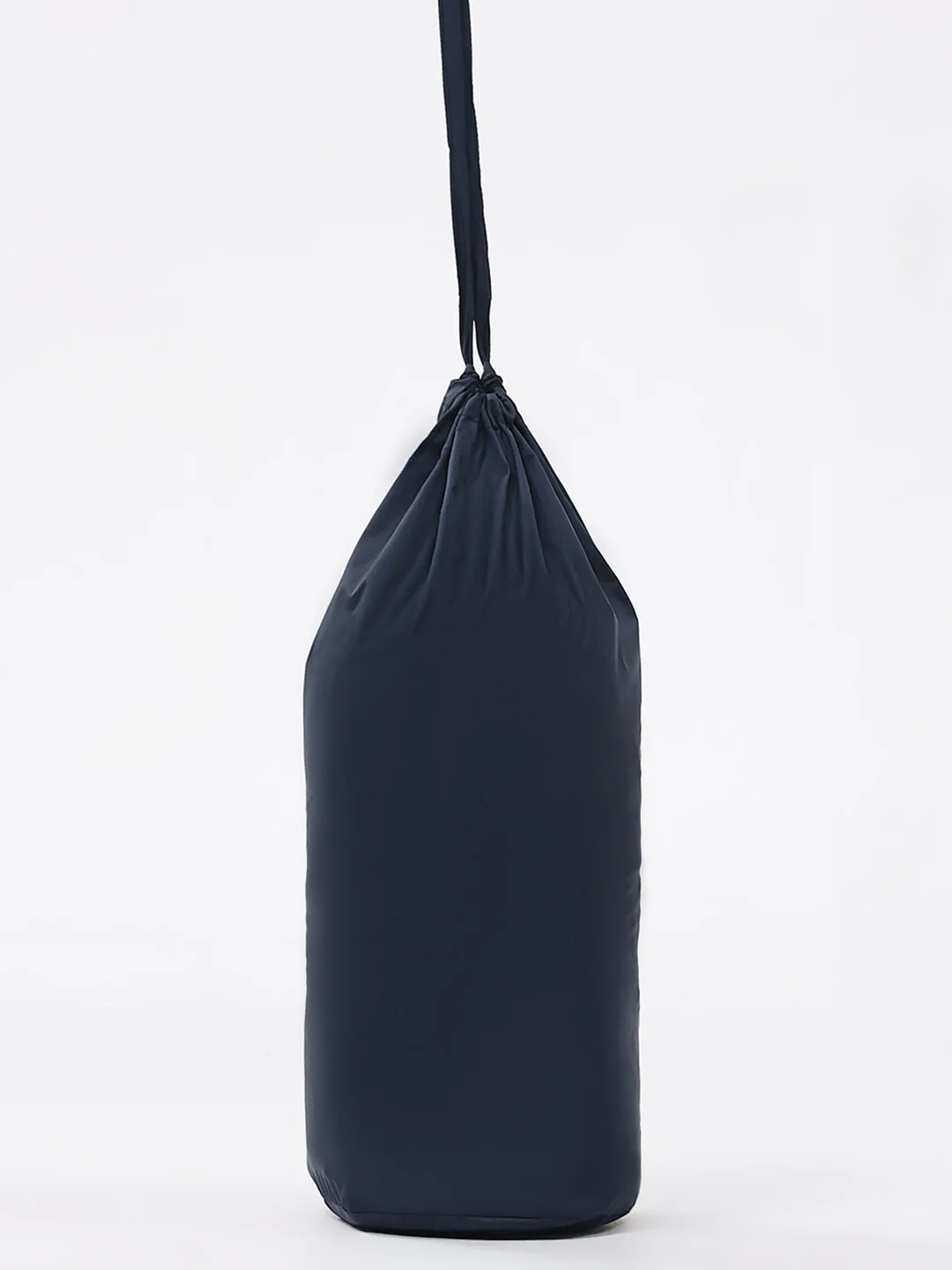 Men Navy Blue Solid Hooded Full Sleeve Jacket - Image 9