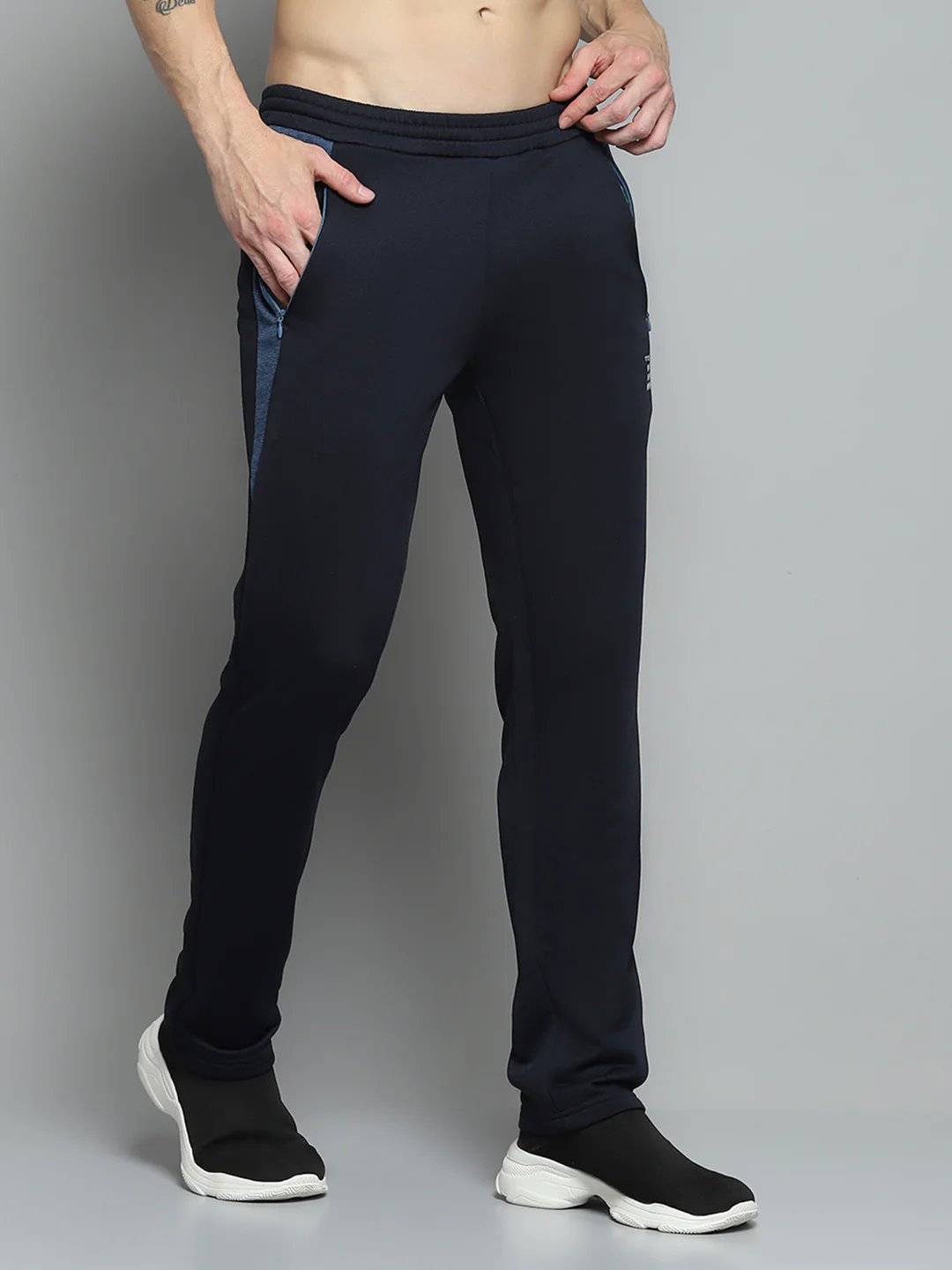 Rock.it Men Navy Blue Solid   Lower - Image 4