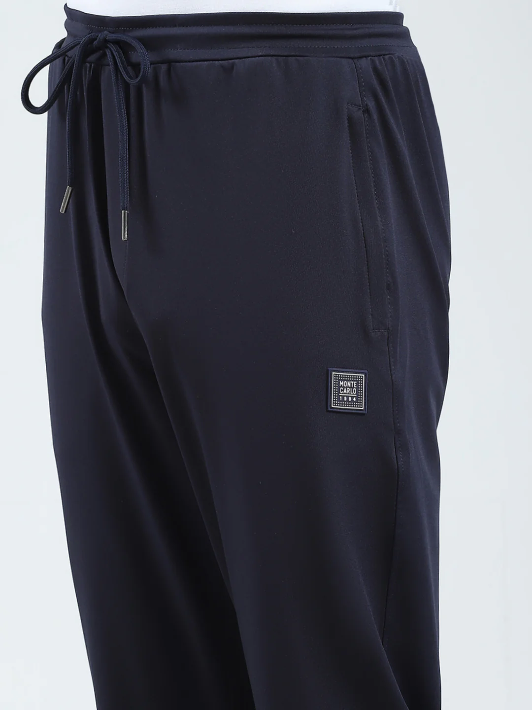Men Navy Blue Solid Regular Fit Lower - Image 6
