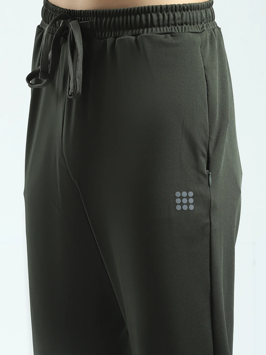 Rock.it Men Olive Solid Regular Fit Lower - Image 6