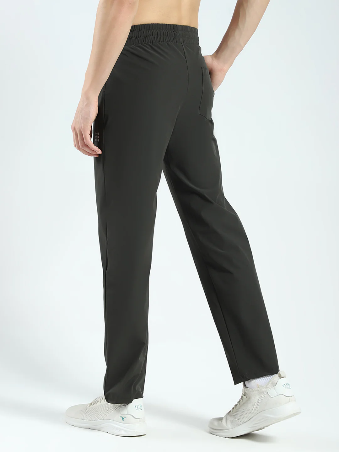 Rock.it Men Olive Solid Regular Fit Lower - Image 5