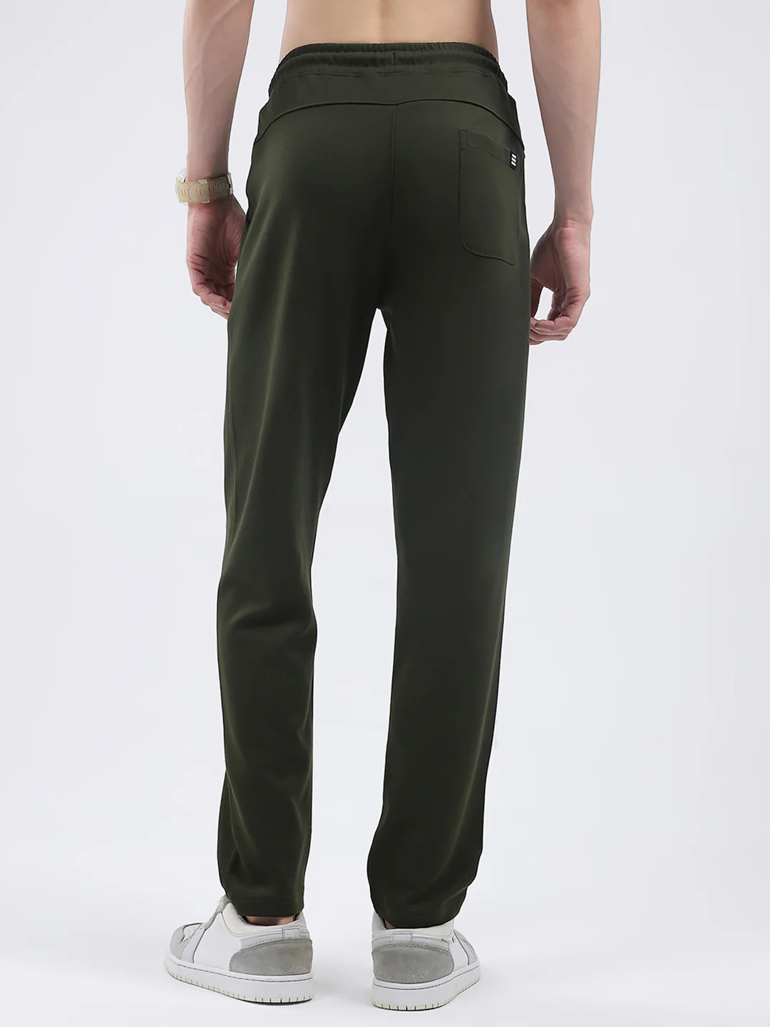 Rock.it Men Olive Solid Regular Fit Winter Lower - Image 5