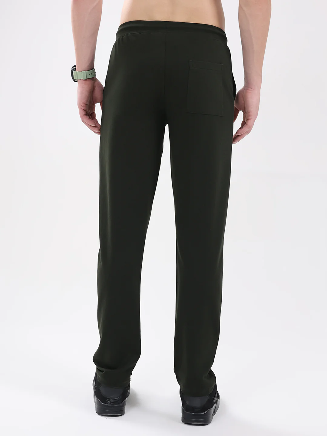 Rock.it Men Olive Solid Regular Fit Winter Lower - Image 5