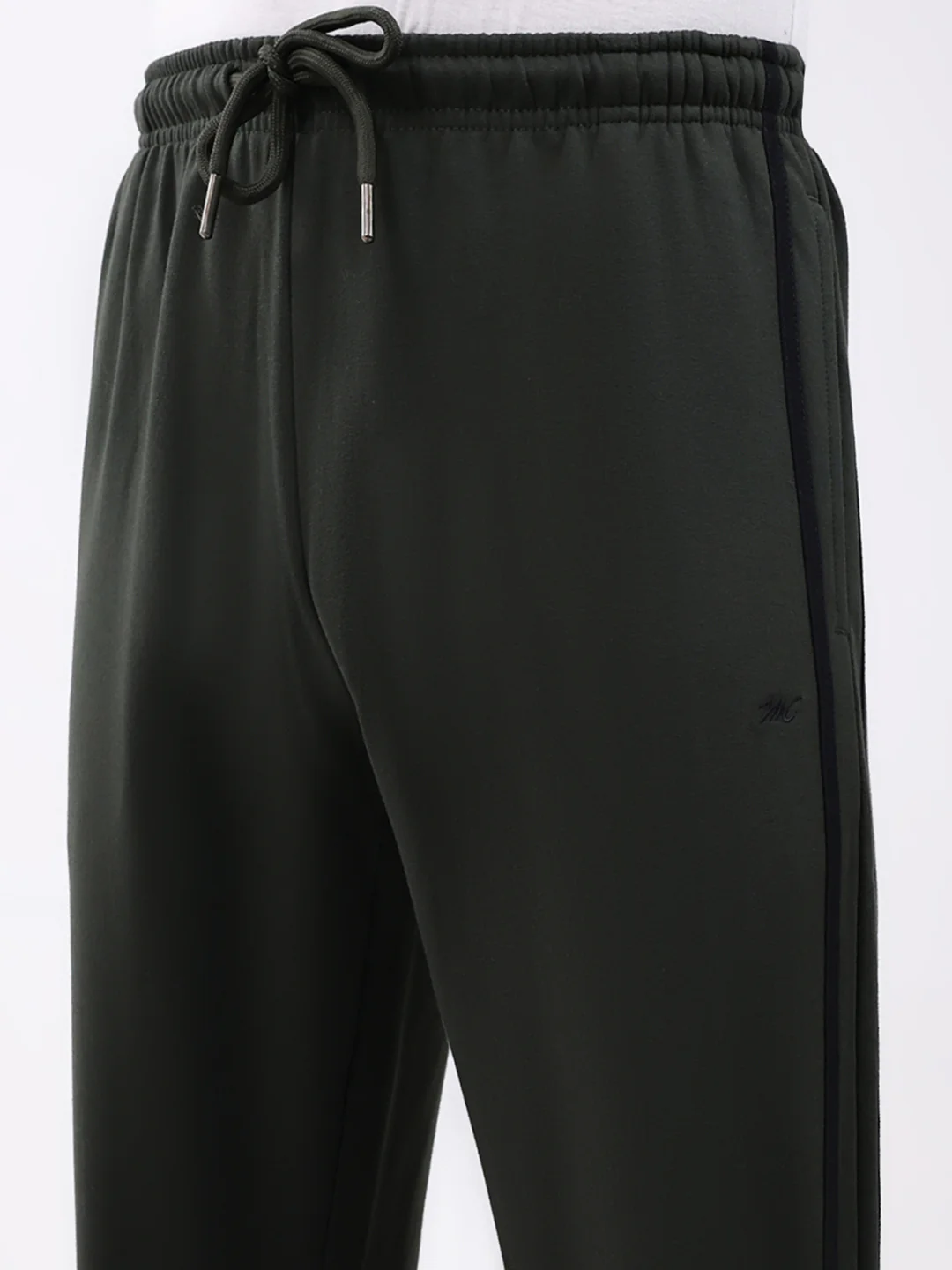 Men Olive Solid Regular Fit Winter Lower - Image 6