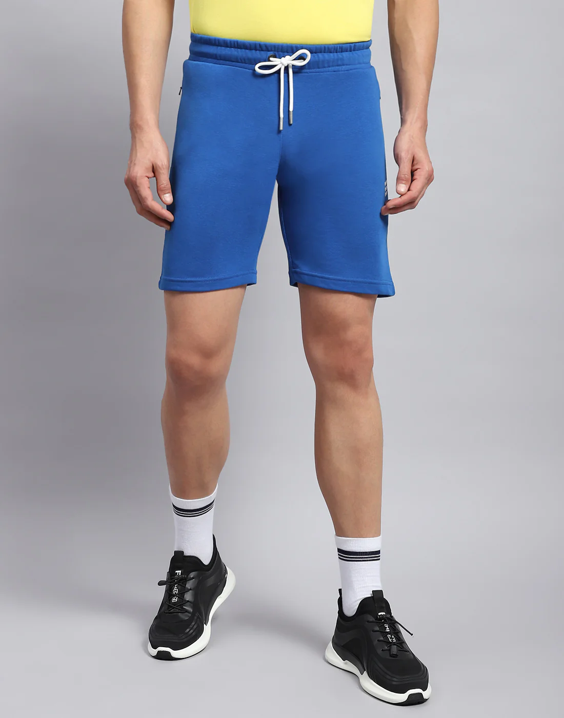 Rock.it Men Royal Blue Solid Smart Fit Short - Image 3