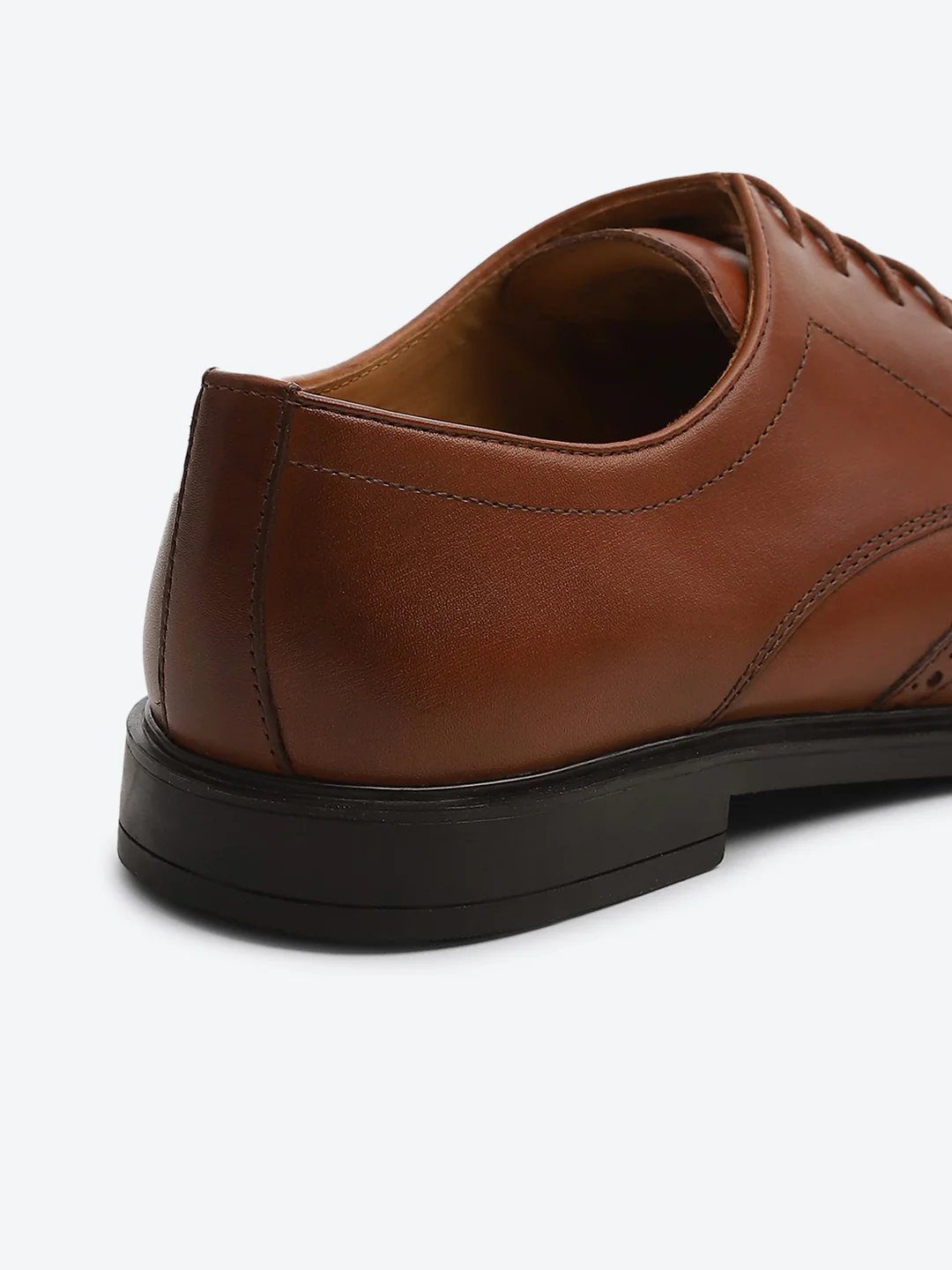 Monte Carlo Tan Formal Brogue Lace Up Shoes for Men - Image 9