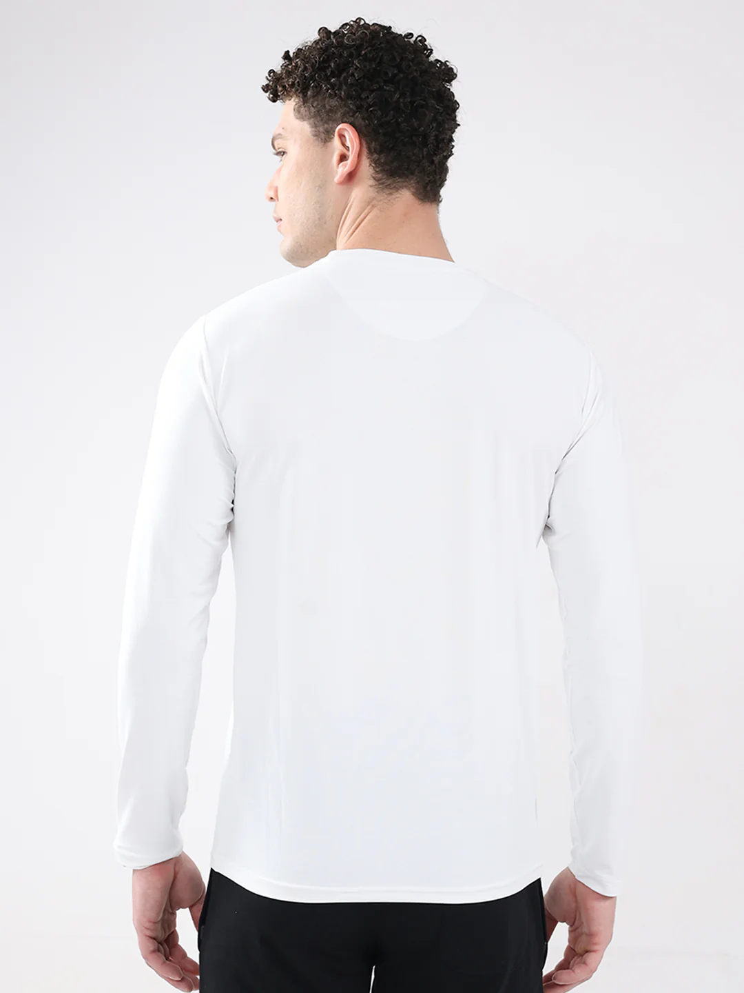 Rock.it Men White Printed Round Neck Full Sleeve Sweatshirt - Image 5