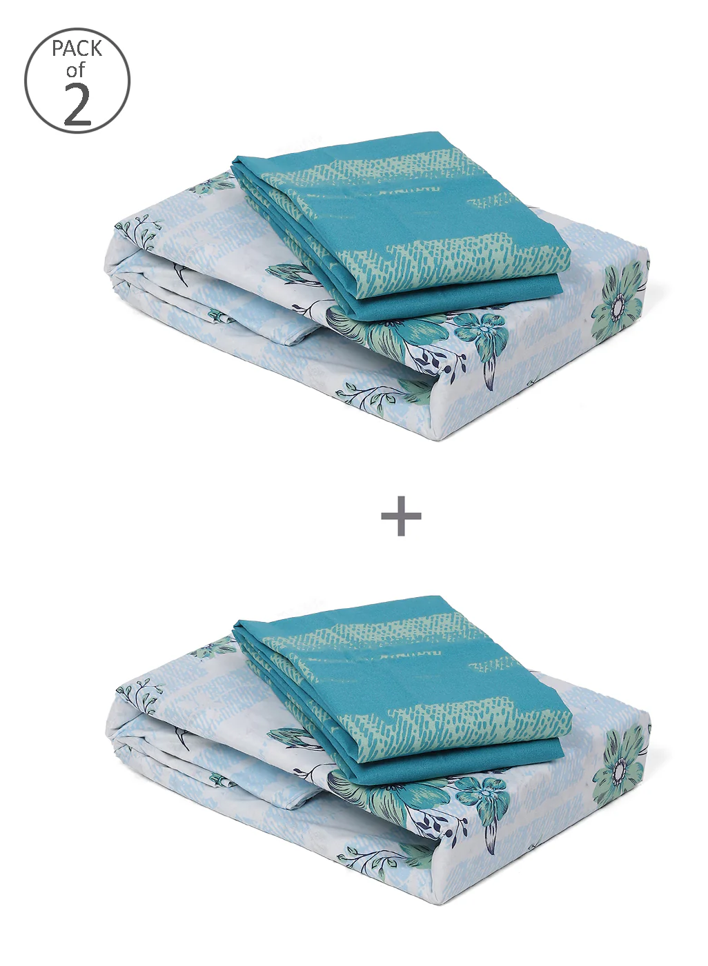 MOCA by Monte Carlo 104 GSM Cotton Double Bedsheet (2 Pcs Set) - Image 10