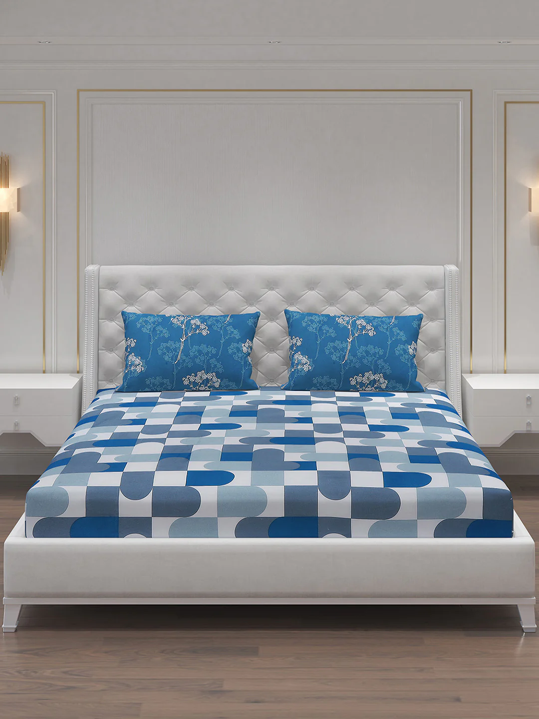 MOCA by Monte Carlo 104 GSM Cotton Double Bedsheet (2 Pcs Set) - Image 3
