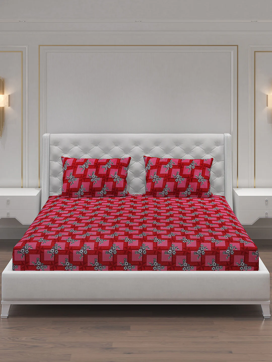 MOCA by Monte Carlo 120 GSM Microfibre Double Bedsheet (2 Pcs Set) - Image 4