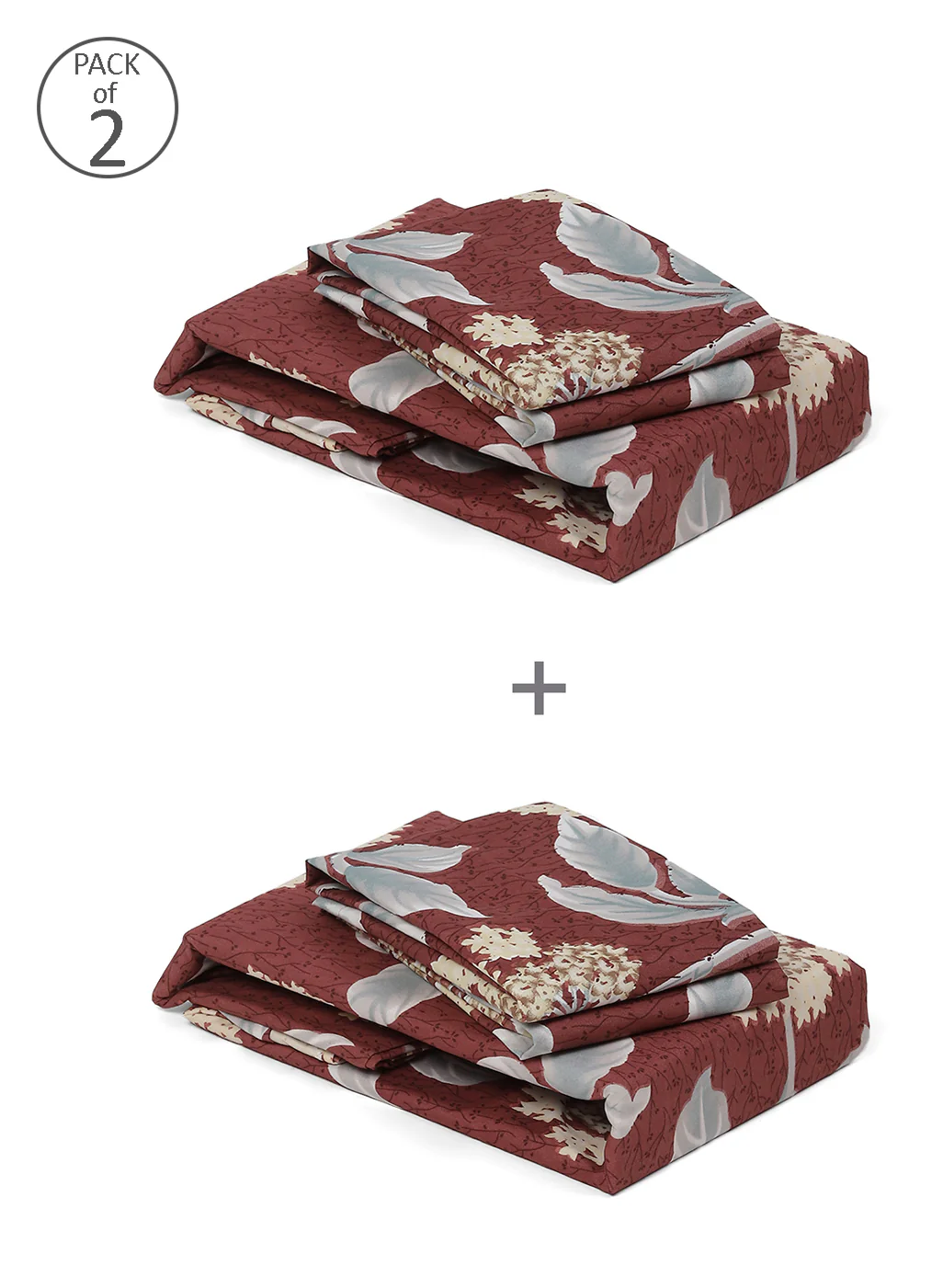 MOCA by Monte Carlo 120 GSM Microfibre Double Bedsheet (2 Pcs Set) - Image 10