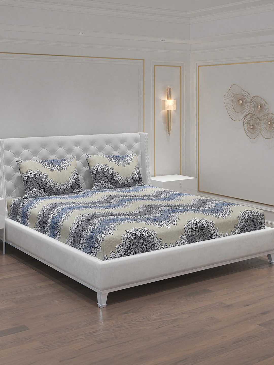 MOCA by Monte Carlo 120 GSM Microfibre Double Bedsheet (2 Pcs Set) - Image 2