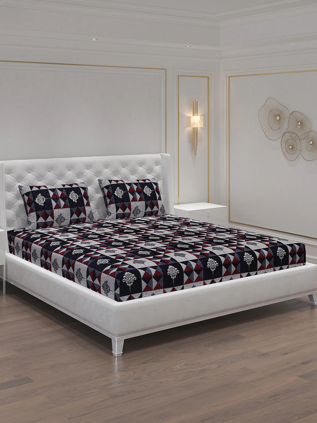 MOCA by Monte Carlo 120 GSM Microfibre Double Bedsheet (2 Pcs Set) - Image 2