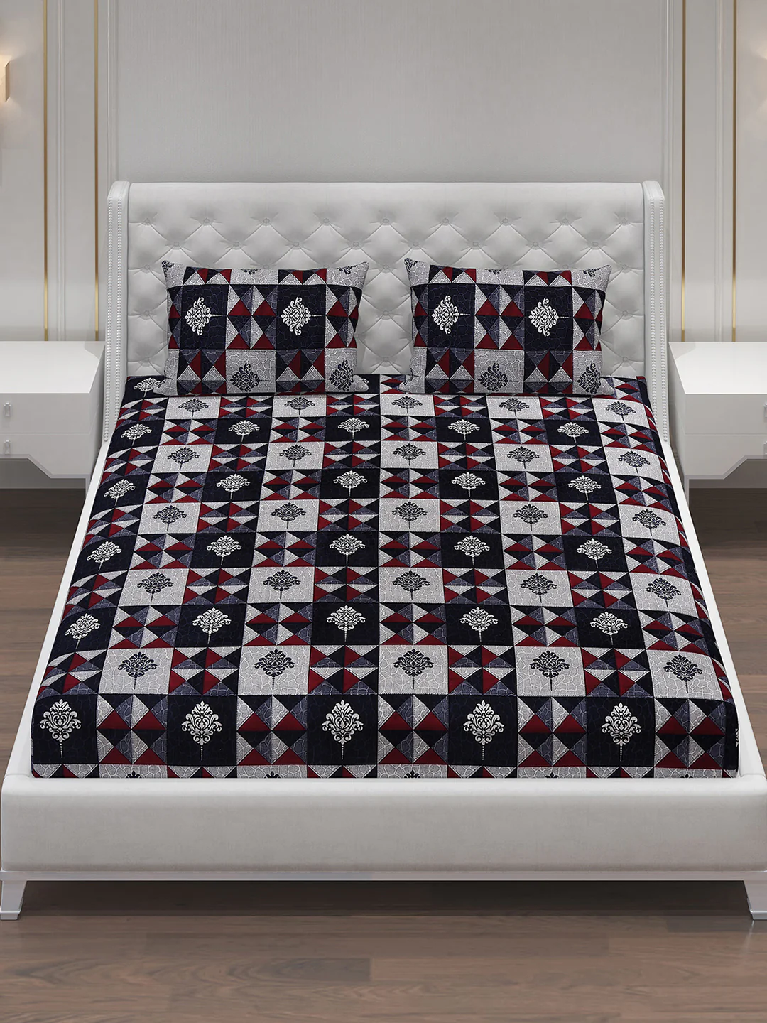 MOCA by Monte Carlo 120 GSM Microfibre Double Bedsheet (2 Pcs Set) - Image 3