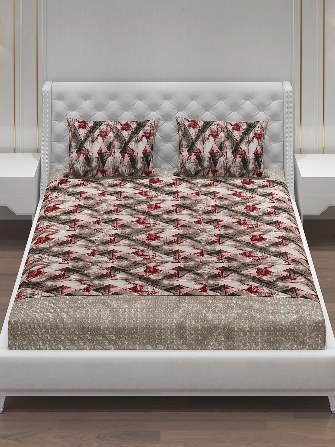 MOCA by Monte Carlo 120 GSM Microfibre Double Bedsheet With 2 Pillow Covers - Image 3