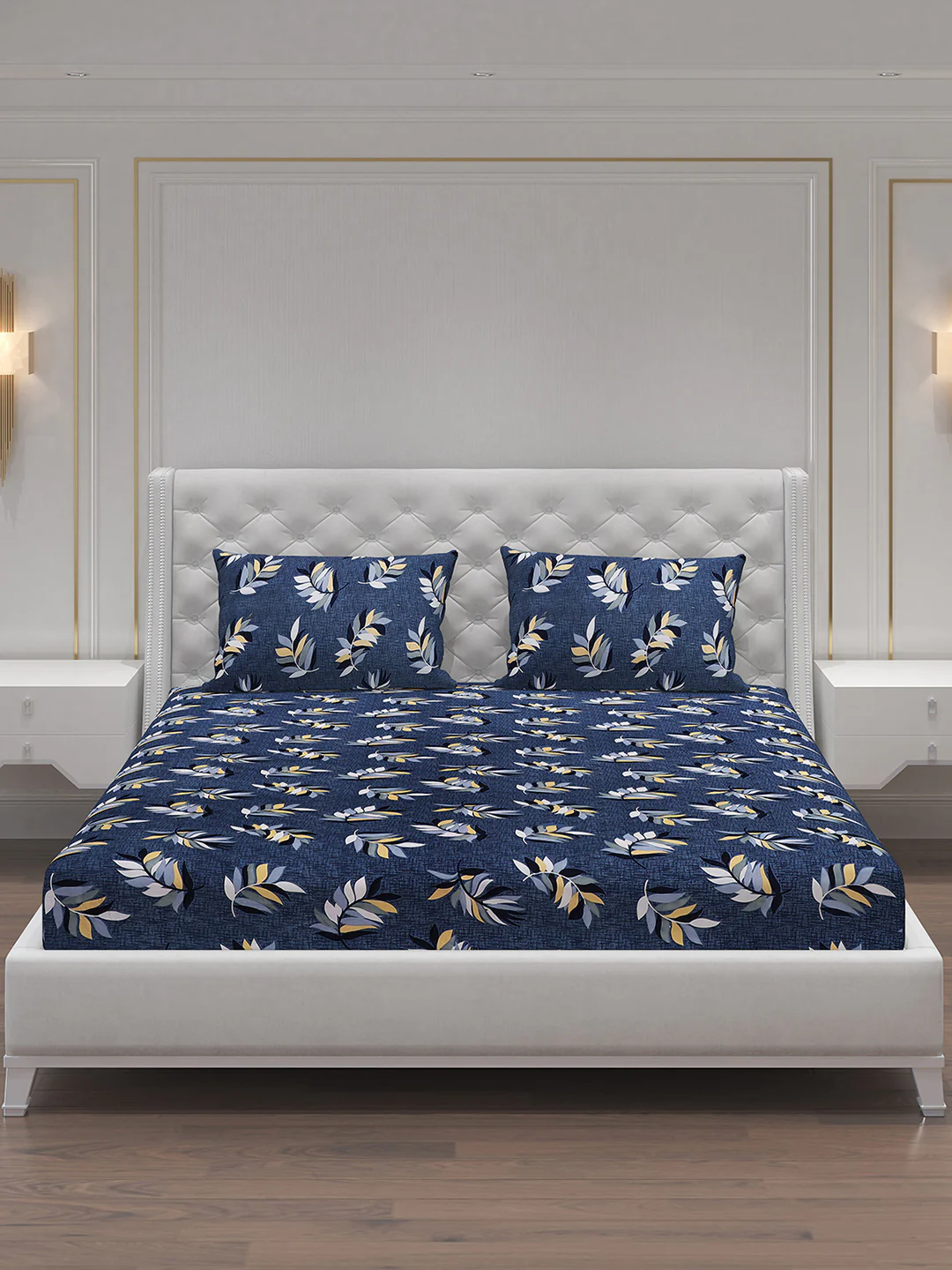 MOCA by Monte Carlo 120 GSM Microfibre Double Bedsheet with 2 Pillow Covers - Image 4