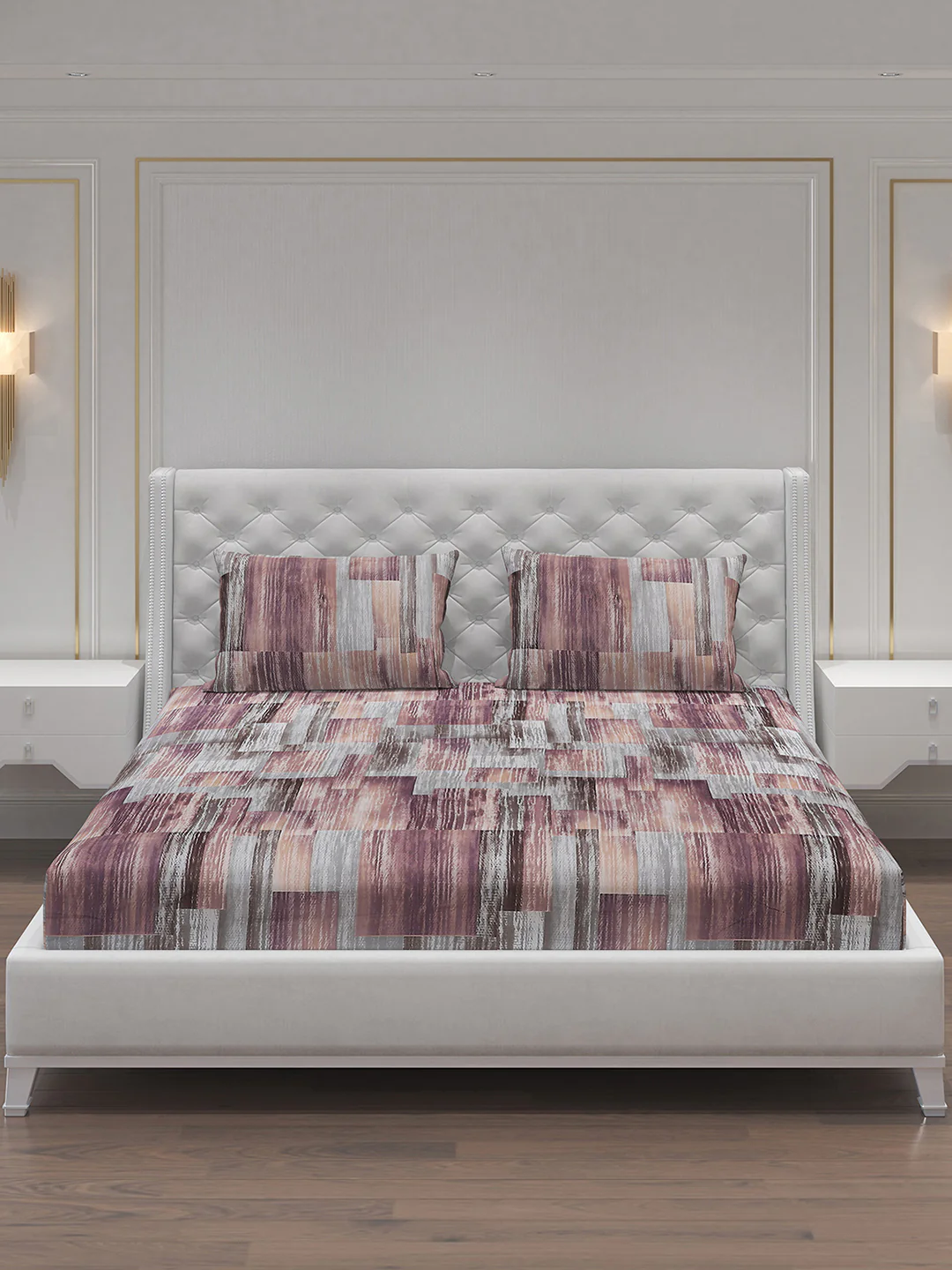 MOCA by Monte Carlo 120 GSM Microfibre Double Bedsheet with 2 Pillow Covers - Image 4