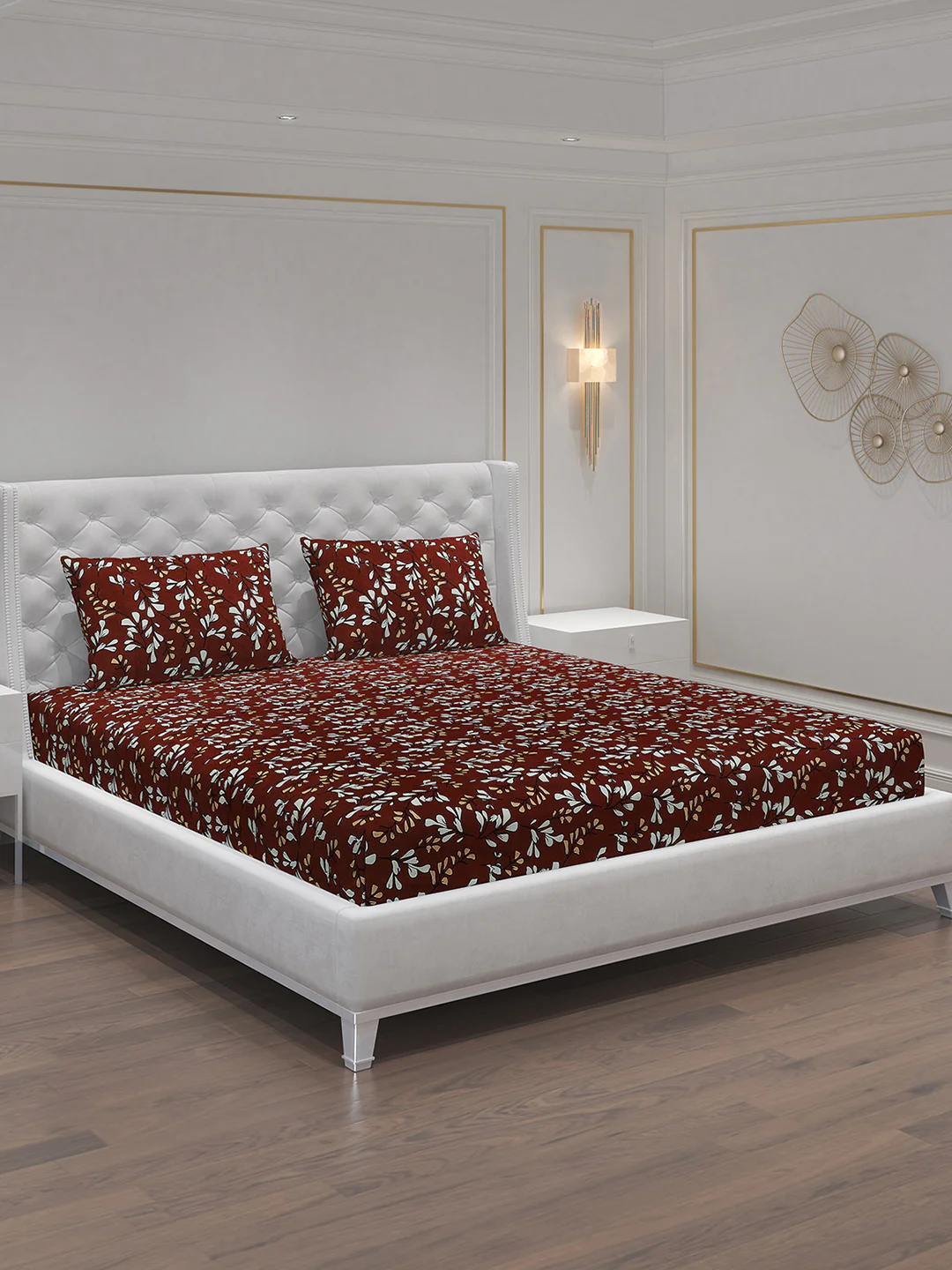 MOCA by Monte Carlo 120 GSM Microfibre Double Bedsheet with 2 Pillow Covers - Image 2